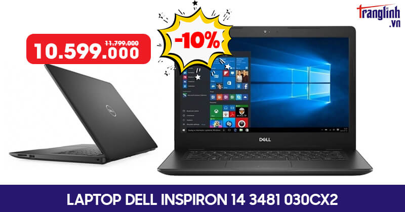 Laptop Dell Inspiron 14 3481 030CX2